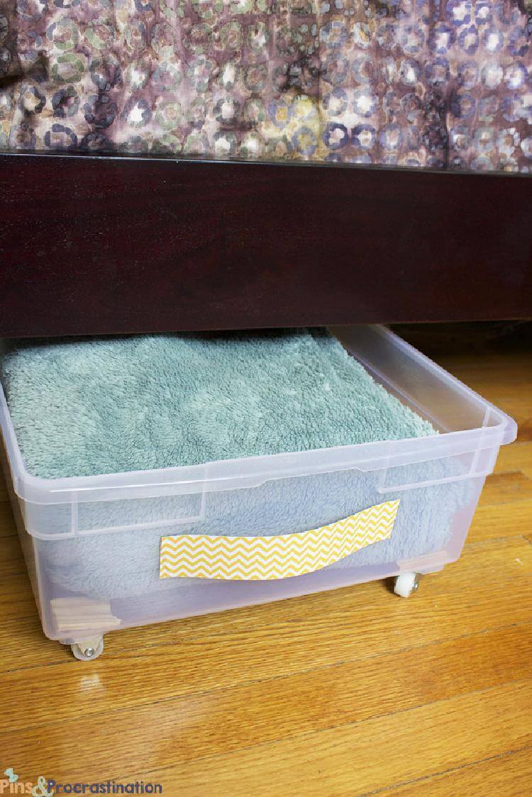 контейнер для хранения под кроватью икеа
